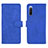 Custodia Portafoglio In Pelle Cover con Supporto L01Z per Sony Xperia 10 III SO-52B Blu