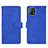 Custodia Portafoglio In Pelle Cover con Supporto L01Z per Vivo iQOO U3 5G Blu