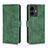 Custodia Portafoglio In Pelle Cover con Supporto L01Z per Vivo iQOO Z6 Lite 5G Verde