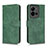 Custodia Portafoglio In Pelle Cover con Supporto L01Z per Vivo V25e Verde