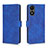 Custodia Portafoglio In Pelle Cover con Supporto L01Z per Vivo Y02S Blu