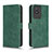 Custodia Portafoglio In Pelle Cover con Supporto L01Z per Vivo Y02t Verde