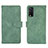 Custodia Portafoglio In Pelle Cover con Supporto L01Z per Vivo Y11s Verde