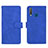 Custodia Portafoglio In Pelle Cover con Supporto L01Z per Vivo Y12 Blu