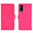 Custodia Portafoglio In Pelle Cover con Supporto L01Z per Vivo Y12G Rosa Caldo