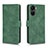 Custodia Portafoglio In Pelle Cover con Supporto L01Z per Vivo Y16 Verde