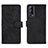 Custodia Portafoglio In Pelle Cover con Supporto L01Z per Vivo Y72 5G Nero