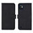 Custodia Portafoglio In Pelle Cover con Supporto L01Z per Wiko Y82 Nero