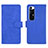 Custodia Portafoglio In Pelle Cover con Supporto L01Z per Xiaomi Mi 10S 5G Blu