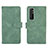 Custodia Portafoglio In Pelle Cover con Supporto L01Z per Xiaomi Mi Note 10 Lite Verde