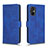 Custodia Portafoglio In Pelle Cover con Supporto L01Z per Xiaomi Poco M5 4G Blu