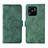 Custodia Portafoglio In Pelle Cover con Supporto L01Z per Xiaomi Redmi 10 Power Verde