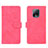 Custodia Portafoglio In Pelle Cover con Supporto L01Z per Xiaomi Redmi 10X Pro 5G Rosa Caldo