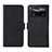 Custodia Portafoglio In Pelle Cover con Supporto L01Z per Xiaomi Redmi Note 11E Pro 5G Nero