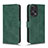 Custodia Portafoglio In Pelle Cover con Supporto L01Z per Xiaomi Redmi Note 12 Turbo 5G Verde