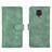 Custodia Portafoglio In Pelle Cover con Supporto L01Z per Xiaomi Redmi Note 9 Pro Verde