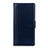 Custodia Portafoglio In Pelle Cover con Supporto L02 per Alcatel 1C (2019) Blu