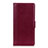 Custodia Portafoglio In Pelle Cover con Supporto L02 per Alcatel 1C (2019) Rosso