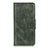 Custodia Portafoglio In Pelle Cover con Supporto L02 per Apple iPhone 12 Pro Verde
