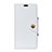 Custodia Portafoglio In Pelle Cover con Supporto L02 per Asus Zenfone Max ZB555KL Bianco