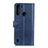 Custodia Portafoglio In Pelle Cover con Supporto L02 per Motorola Moto G8 Power Lite