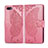 Custodia Portafoglio In Pelle Cover con Supporto L02 per Oppo A5 Rosa