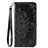 Custodia Portafoglio In Pelle Cover con Supporto L02 per Oppo A91 Nero