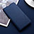 Custodia Portafoglio In Pelle Cover con Supporto L02 per Oppo K5 Blu