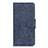 Custodia Portafoglio In Pelle Cover con Supporto L02 per Realme C11 Blu