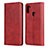 Custodia Portafoglio In Pelle Cover con Supporto L02 per Samsung Galaxy A11 Rosso