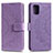 Custodia Portafoglio In Pelle Cover con Supporto L02 per Samsung Galaxy A71 4G A715 Viola