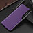 Custodia Portafoglio In Pelle Cover con Supporto L02 per Xiaomi Mi 12 Pro 5G Viola