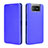 Custodia Portafoglio In Pelle Cover con Supporto L02Z per Asus Zenfone 7 ZS670KS Blu