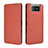 Custodia Portafoglio In Pelle Cover con Supporto L02Z per Asus Zenfone 7 ZS670KS Marrone