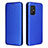 Custodia Portafoglio In Pelle Cover con Supporto L02Z per Asus ZenFone 8 Mini Blu