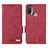 Custodia Portafoglio In Pelle Cover con Supporto L02Z per Motorola Moto E30 Rosso