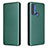 Custodia Portafoglio In Pelle Cover con Supporto L02Z per Motorola Moto Edge (2021) 5G Verde