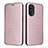 Custodia Portafoglio In Pelle Cover con Supporto L02Z per Motorola Moto Edge (2022) 5G Oro Rosa