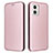 Custodia Portafoglio In Pelle Cover con Supporto L02Z per Motorola Moto G53 5G Oro Rosa