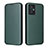 Custodia Portafoglio In Pelle Cover con Supporto L02Z per Motorola Moto G54 5G Verde