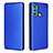 Custodia Portafoglio In Pelle Cover con Supporto L02Z per Motorola Moto G60 Blu