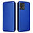 Custodia Portafoglio In Pelle Cover con Supporto L02Z per Motorola Moto G72 Blu