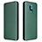 Custodia Portafoglio In Pelle Cover con Supporto L02Z per Nokia 6.3 Verde