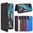 Custodia Portafoglio In Pelle Cover con Supporto L02Z per Nokia C22