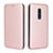 Custodia Portafoglio In Pelle Cover con Supporto L02Z per Nokia C3 Oro Rosa