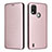 Custodia Portafoglio In Pelle Cover con Supporto L02Z per Nokia G11 Plus Oro Rosa