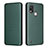 Custodia Portafoglio In Pelle Cover con Supporto L02Z per Nokia G11 Plus Verde