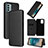 Custodia Portafoglio In Pelle Cover con Supporto L02Z per Nokia G22