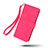 Custodia Portafoglio In Pelle Cover con Supporto L02Z per Nothing Phone 1 Rosa Caldo