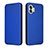 Custodia Portafoglio In Pelle Cover con Supporto L02Z per Nothing Phone 2 Blu